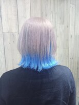 トムキャット(TOM CAT) ウルフdeホワイト×ミズイロインナーカラー