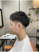 アップバングショート