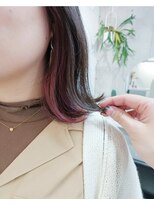 パープル(purple)&nbsp;ピンクイヤリング