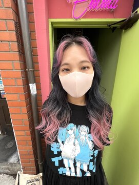 エマ(emma) Blueblackとpinkのデザインカラー！