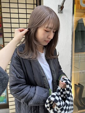ロチカバイドールヘアー 心斎橋(Rotika by Doll hair) milktea beige ◎