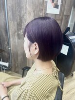 ルアナ 梅田店(Luana)&nbsp;【Luana茶屋町】濃いめパープル×ダブルカラー.NANA