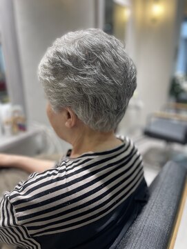 クリア(CLEAR) グレーパーマ