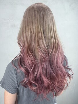 アイティーバイアルバム 八王子店(IT by ALBUM) エモージュミルクティーピンクフレンチカジュアル_ba487321