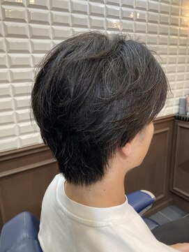 ルピナス 中田(Lupinus) メンズ流れるナチュラルショート