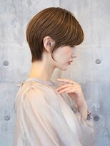アイスバーグ ウェスト 清澄白河(eyesburg W/est)&nbsp;大人可愛い 丸みショートボブ ふわっとひし形レイヤー 前髪あり
