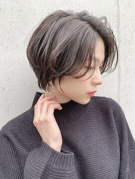 ロンドソレイユ 池袋(Lond soleil) イメチェン外ハネボブ美髪×ブリーチなしレイヤー韓国/池袋