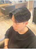 【Hale】ダークアッシュ/ニュアンスパーマNo1282韓国マッシュ