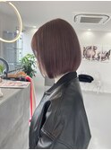 ブリーチありラベンダーグレージュ