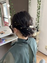 ジェシータ 品川駅前店(GESHITA)&nbsp;下めシニヨン【品川/ヘアセット】