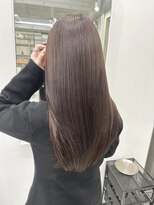 ディジョン(Dijon)&nbsp;韓国顔まわりレイヤーカットグレージュオリーブベージュブラウン