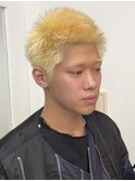 【GEEKS渋谷】スパイキーショート/ハイトーン/透明カラー/春ヘア