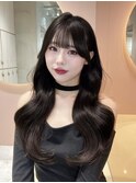 韓国ヘア ワンホンヘア くびれヘア レイヤーカット