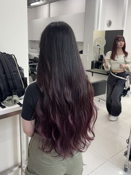 アライブ ハラジュク(ALIVE harajuku) 【ALIVE 夕貴】レッドグラデーションカラー