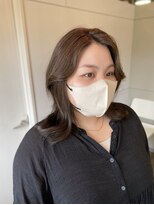 アーチテクトヘア(Architect hair by Eger)&nbsp;オリーブグレー　くびれヘア