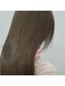 【髪質改善コース】髪質改善ストレート+カラー+カット￥27800