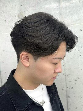 ビューブルー 亀戸錦糸町(VIEW BLUE) 毛流れニュアンスパーマ/フェザーパーマ/2wayセンターパート