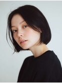 くびレイヤーエモージュグレージュカラーくびれショート/国分寺