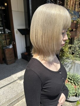 へアサロンアンドカフェガーデン(hair salon&cafe GARDEN) ダブルカラー/ケアブリーチ/ベージュカラー
