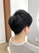 ニックピック(NicPic)&nbsp;20代　爽やか刈り上げ2ブロック / 倉敷　メンズ　ヘッドスパ