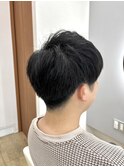 20代 爽やか刈り上げ2ブロック / 倉敷 メンズ ヘッドスパ