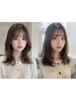 360度どこから見てもかわいい◎クセや髪質を生かす計算されたカット技術で自然な似合わせstyleを叶えます