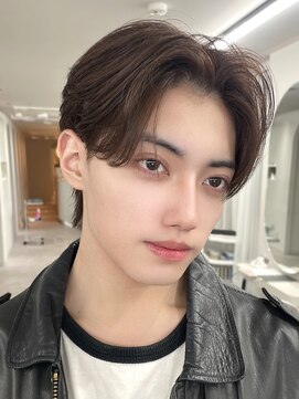 ナレ(NARE) 【NARE NOE】韓国風センターパートカルマパーマ