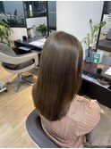 ダブルカラーでも艶のある髪へ！