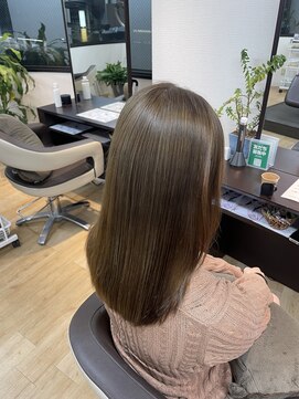 ライフメイクシベル 東林間(Life make siblles) ダブルカラーでも艶のある髪へ!