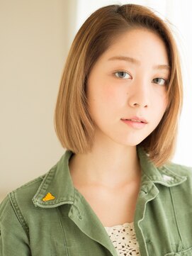 トレ(TRE) TRE南流山　ハイトーンシャンパンベージュ×美髪ミニマルボブj