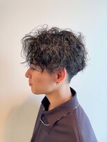 互感 近岡店 ツイストスパイラルパーマ×フェード刈り上げ