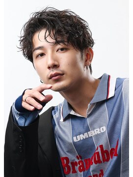 アストラ(ASTRA) MEN’S HAIR/サーフカール/刈り上げセンターパート/札幌