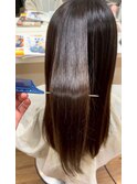 髪質改善×艶感ダークブラウン(茅ヶ崎/20代/髪質改善)