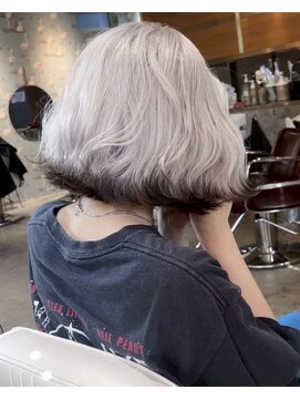 ラッドルーム(LAD ROOM.) 裾カラー/フェイクブラック/インナーカラー/バレイヤージュ