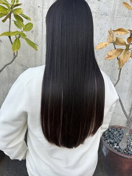 ヘアースペース レガッタ(hair space Regatta) 艶育カラー×インナーカラーグレージュ