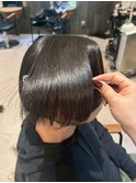 メンズ/縮毛矯正/刈り上げマッシュ