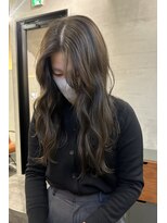 ニール 名古屋 伏見 丸の内(NEELU)&nbsp;【RIE】ローレイヤー透明感グレージュ