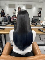 コーボ 柏(COVO) ブルーグラデーション ハイライト ブリーチ