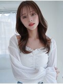 ANGELICA 前髪ぱっつん ハニーベージュ