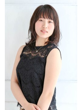 モカ ヘアーデザイン(moca HAIR DESIGN) 軽めのナチュラルなセミロング