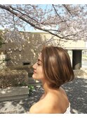 【LAIDBACK代官山】3Dカラーで大人ショートボブ☆