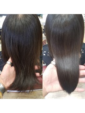 ルーミールーム(RoomieRoom) ダークグレージュ/髪質改善/ツヤ髪セミロング/美シルエット