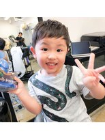 ページボーイ美容室&nbsp;[お客様スタイル]お子様のカットも大歓迎です