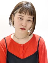 ピークアブー アヴェダ 池袋東武(PEEK-A-BOO AVEDA) パツっと前髪♪大人かわいいインナーハイライトカラー