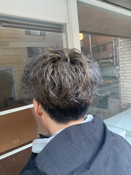 エイト 上野店(EIGHT ueno) 【EIGHT ueno】山田_メンズシルバーベージュ