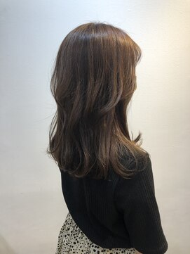 ロレ バトヘアー 下北沢(lore bat.hair) 抜け感たっぷりフォギーベージュ