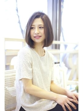 美容室 パルス 静岡鷹匠店(PALS) 【静岡鷹匠）ナチュラルワンカールボブ