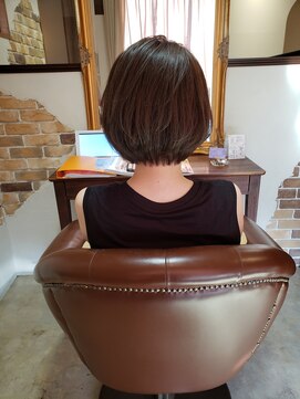 アドラーブル 女池店(adorable) 【ショートボブ】【丸み】