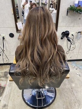 ヘアサロン ドットプラス 町田店(dot. plus) グラデーション ×ベージュカラー