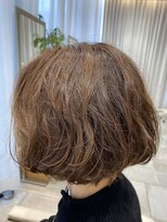 ヒアカアヴェダ 天神VIORO (Heaka AVEDA)&nbsp;ふんわりボブ【３０代/４０代/パーマ/髪質改善】Ｄ